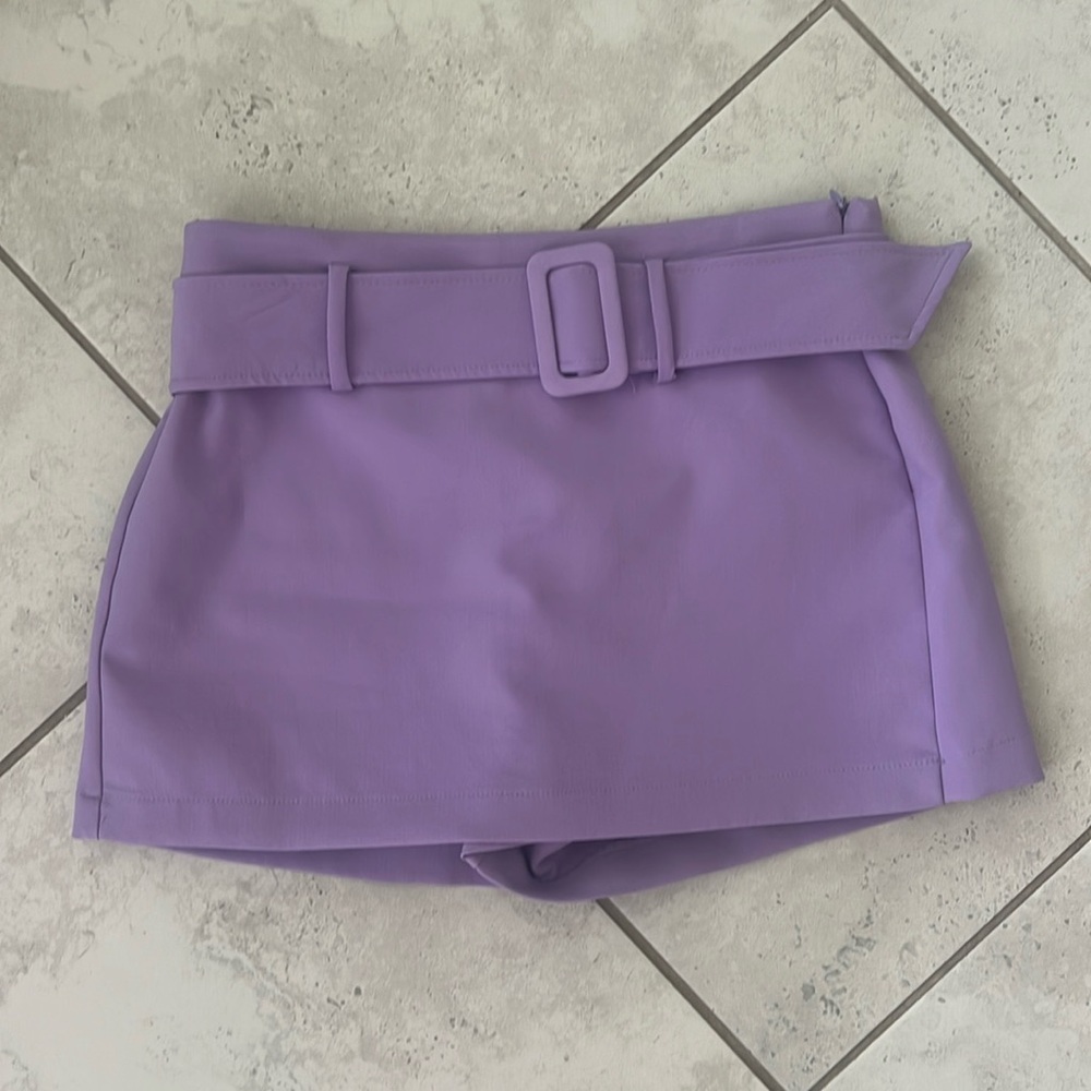 Lavender Skort. Zara. Size m